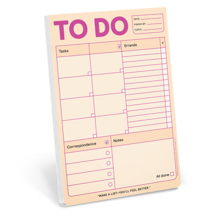 To Do Pad (Pastel Peach)