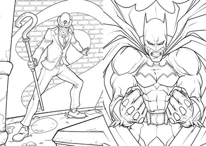 Batman Mini Coloring Set