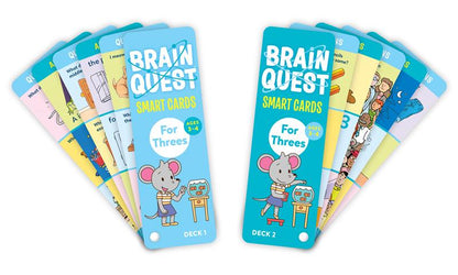 Cartes à puce Brain Quest For Threes, 5e édition révisée