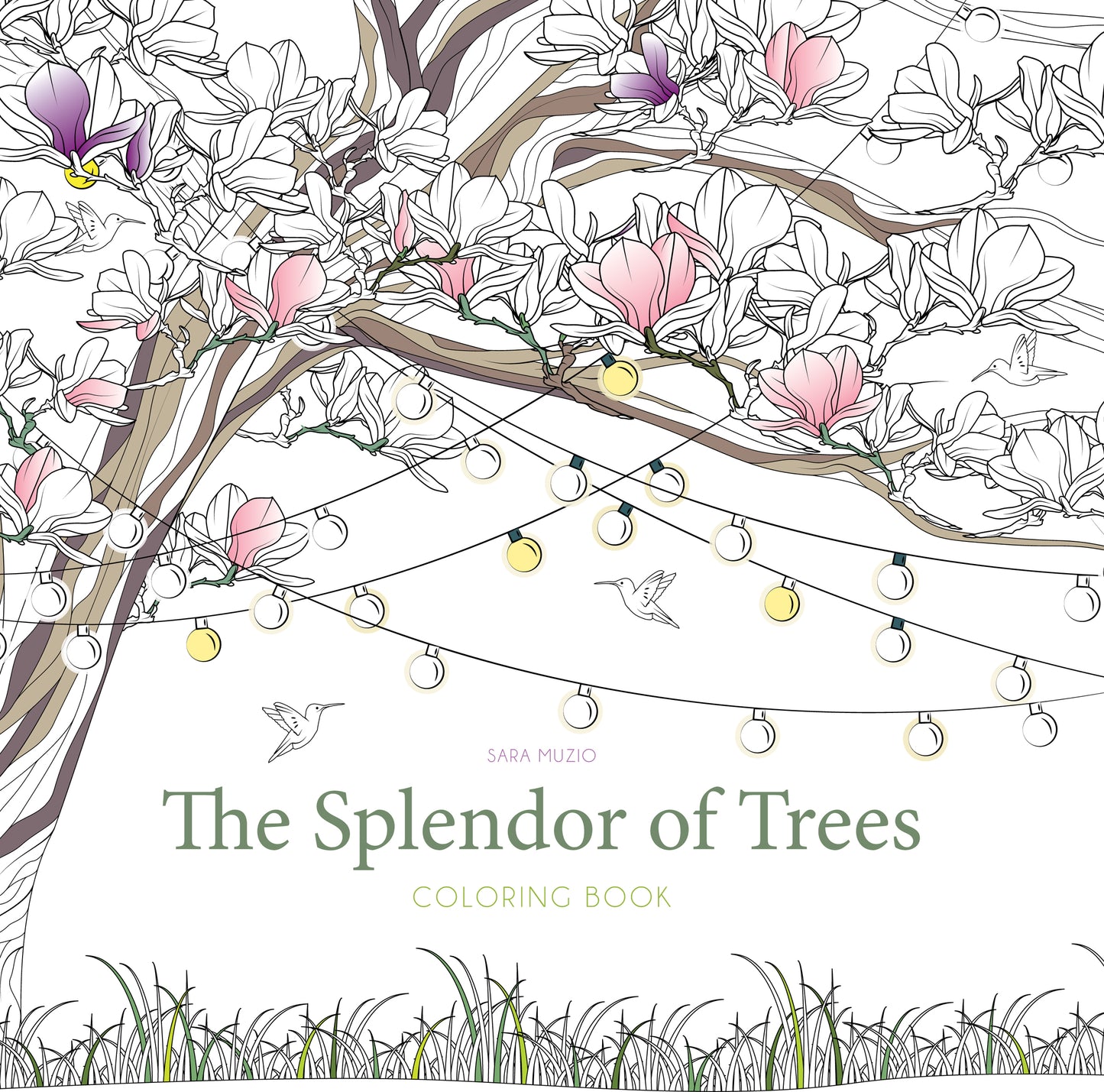 The Splendor of Trees Coloring Book