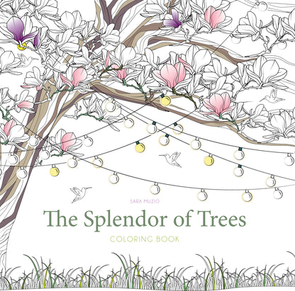 The Splendor of Trees Coloring Book