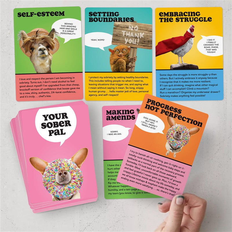 Your Sober Pal Sobriety Affirmation Deck
