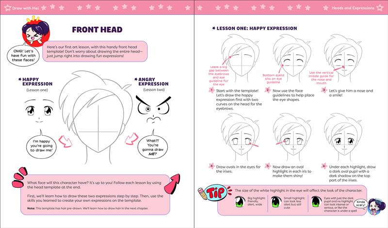 Draw with Mei: How to Draw Anime Characters