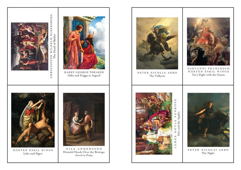 Dover Fine Art Stickers: Norse Gods & Goddesses
