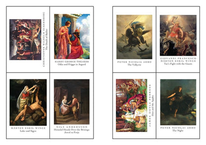 Dover Fine Art Stickers: Norse Gods & Goddesses