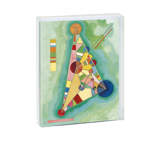 Variegation in the Triangle, Vasily Kandinsky Notecard Set