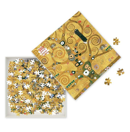 Puzzle adulte Gustav Klimt : L'arbre de vie (500 pièces)