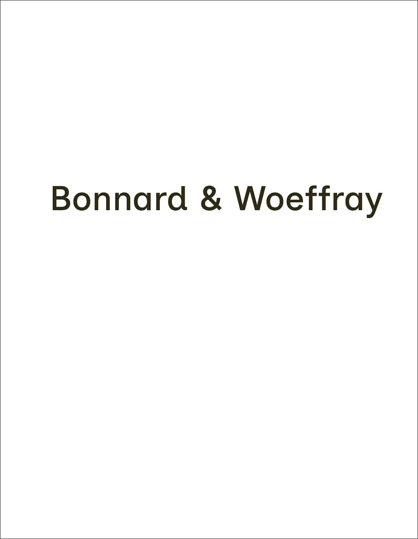 Bonnard &amp; Woeffray