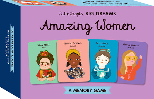 Jeu de mémoire Little People, BIG DREAMS Amazing Women