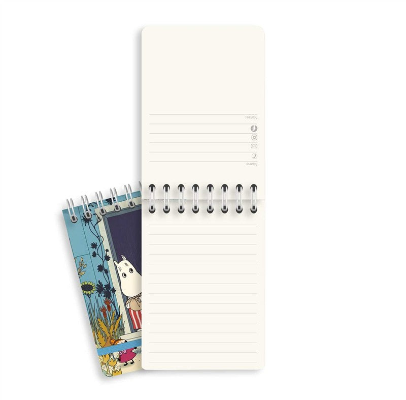 Moomins on the Riviera (Spiral Bound Pocket Notebook)