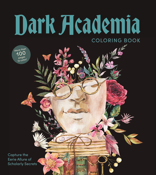 Dark Academia Coloring Book