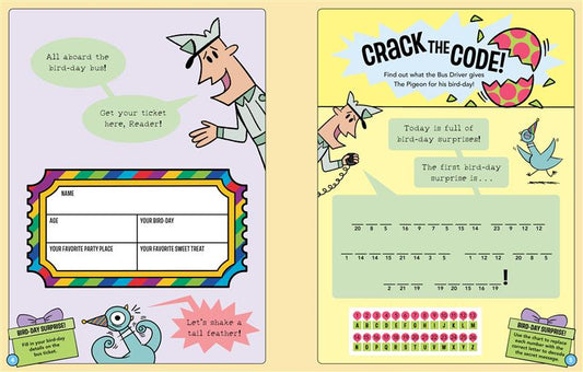 It's The Pigeon Party Book!