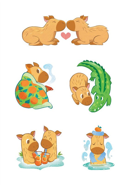 Capybara Stickers