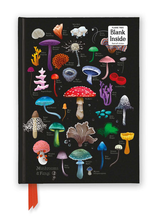 Anna Stead: Mushrooms &amp; Fungi (Foiled Blank Journal)