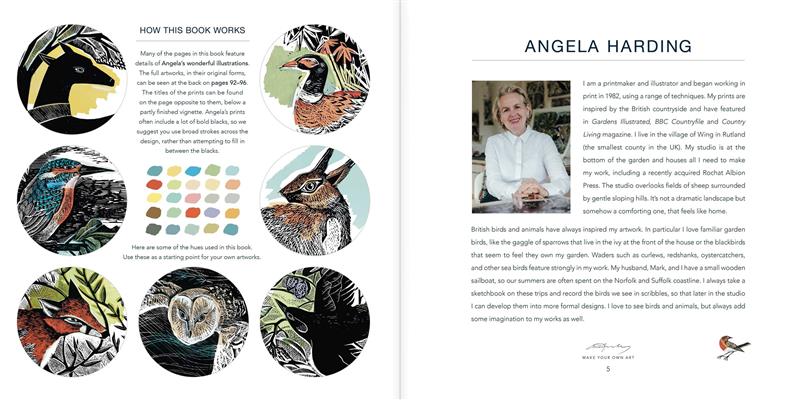 Angela Harding Coloring Book