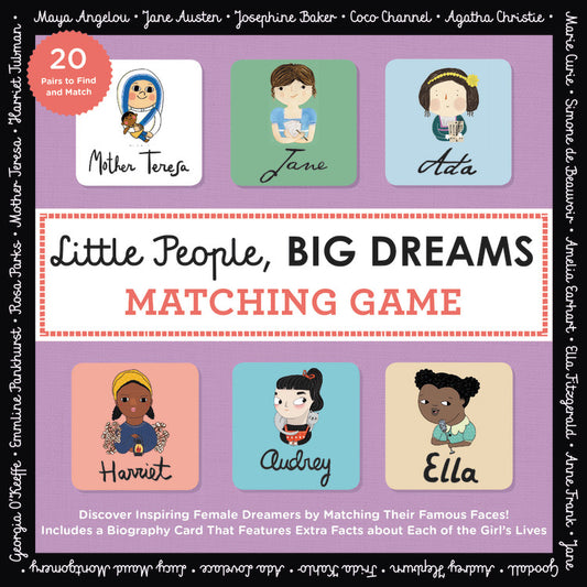 Jeu de correspondance Little People, BIG DREAMS