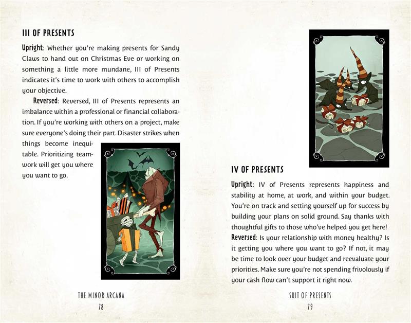 The Nightmare Before Christmas Tarot Deck and Guidebook Gift Set