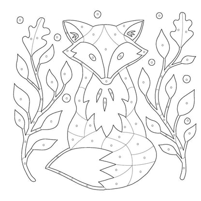 Autumn Inspirations: A Monochrome Coloring Book
