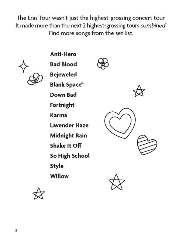 The Unofficial Super Swiftie Word Search Book (Volume 2)