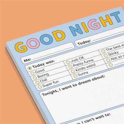 Good Night Playtime Pad with Sticker Sheet
