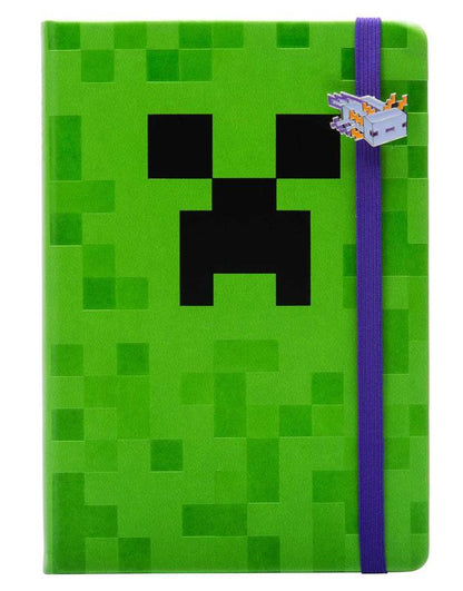 Minecraft: Axolotl Enamel Charm Bookmark
