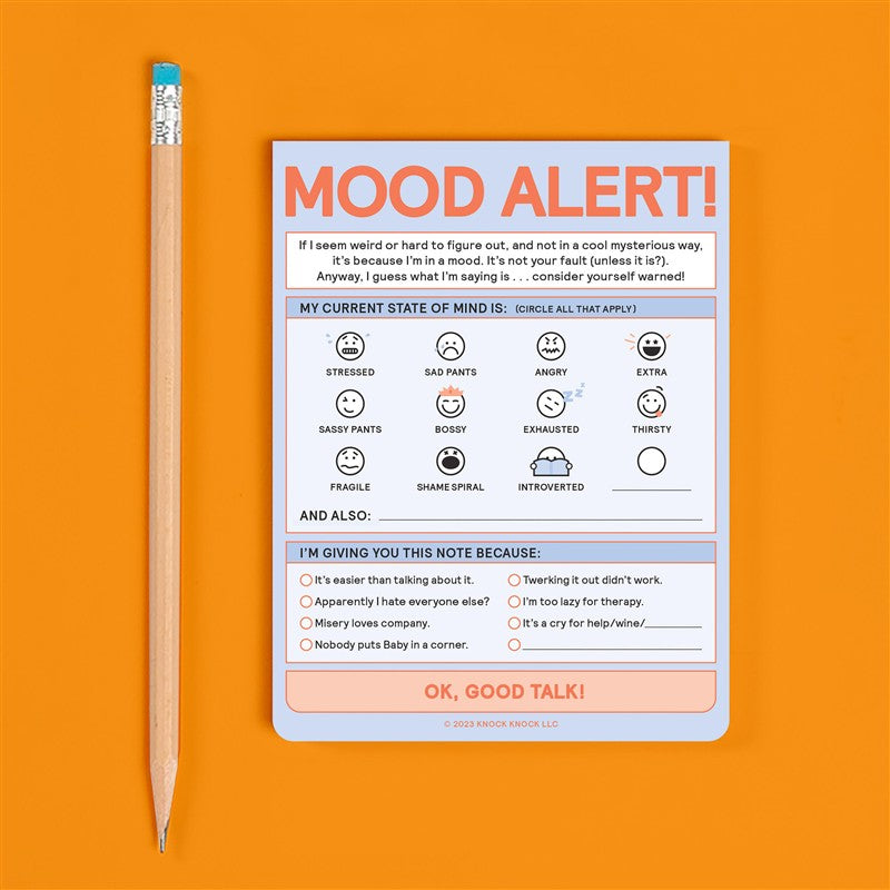 Today's Mood Nifty Note Pad