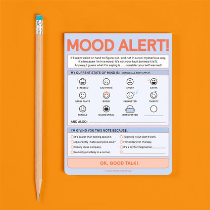 Today's Mood Nifty Note Pad