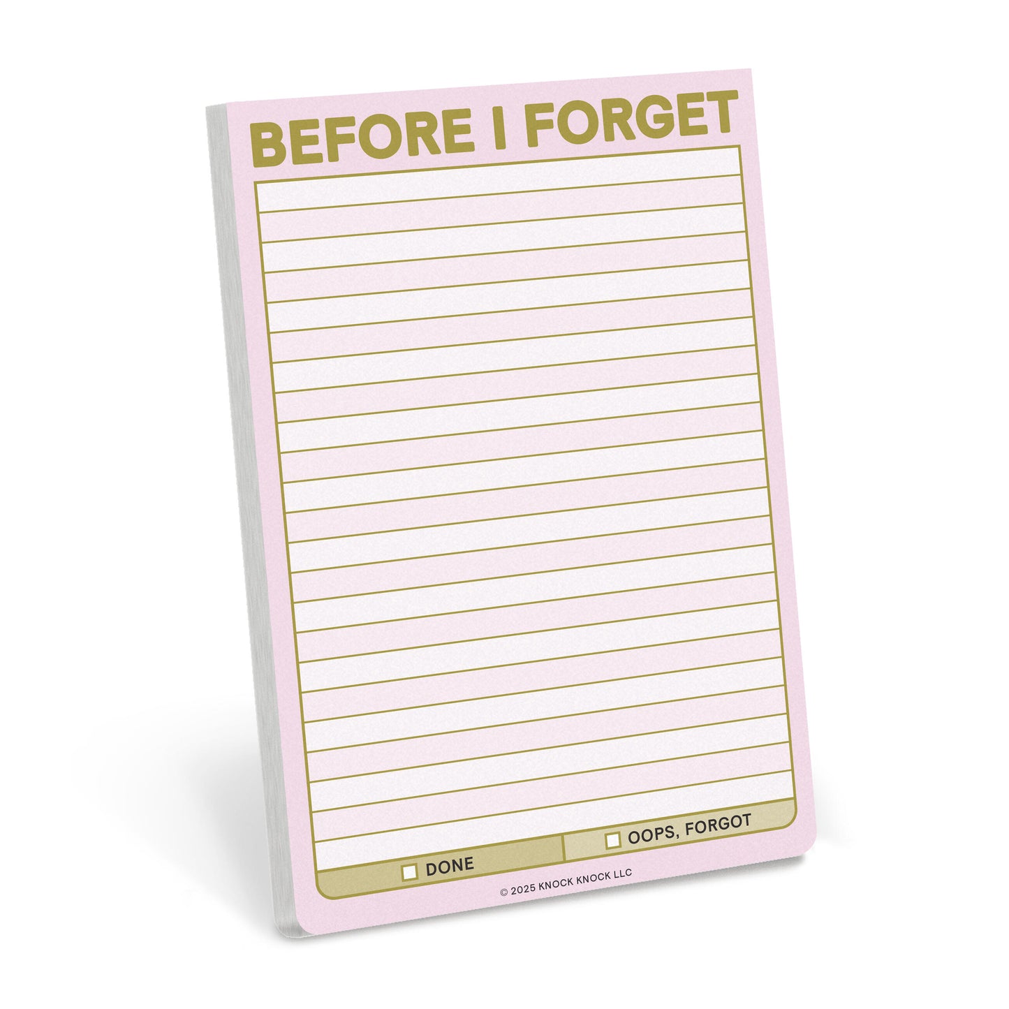 Before I Forget Great Big Sticky Note