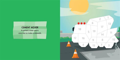 My First Paint by Sticker: Construction Site