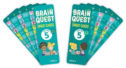 Cartes à puce Brain Quest 5e année, 5e édition révisée