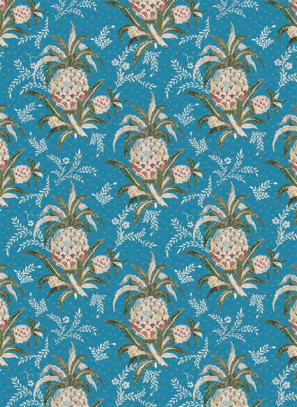 Colonial Williamsburg Blue and White American Style Wrapping Paper Book