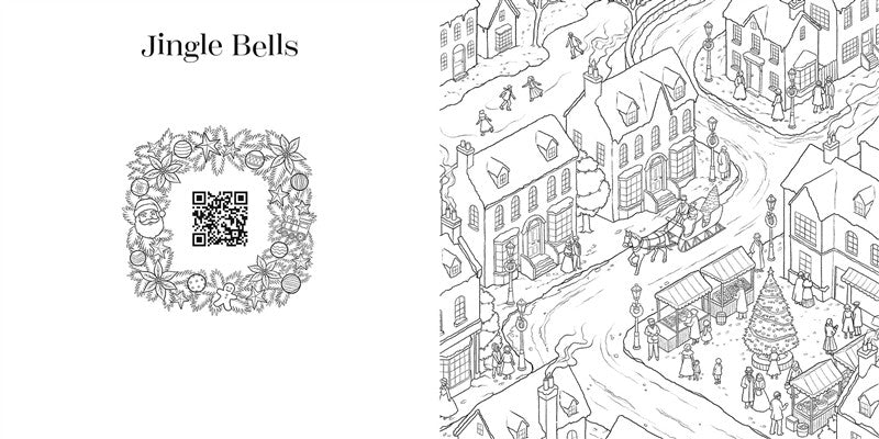 Merry Christmas: A Bing Crosby Coloring Book