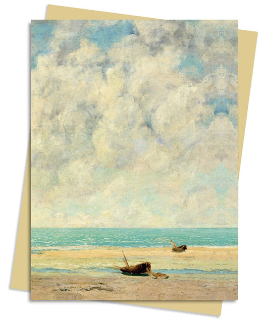 Gustave Courbet : Pack de cartes de vœux La mer calme