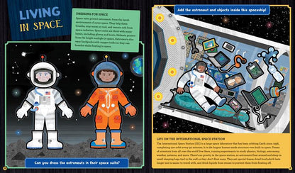 Barefoot Books Solar System Sticker Book