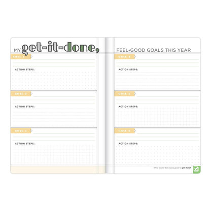 Make a Plan Undated Planner and Weekly Agenda Notebook