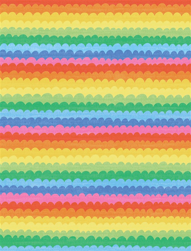 Rainbow Everything!: Wrapping Paper Book