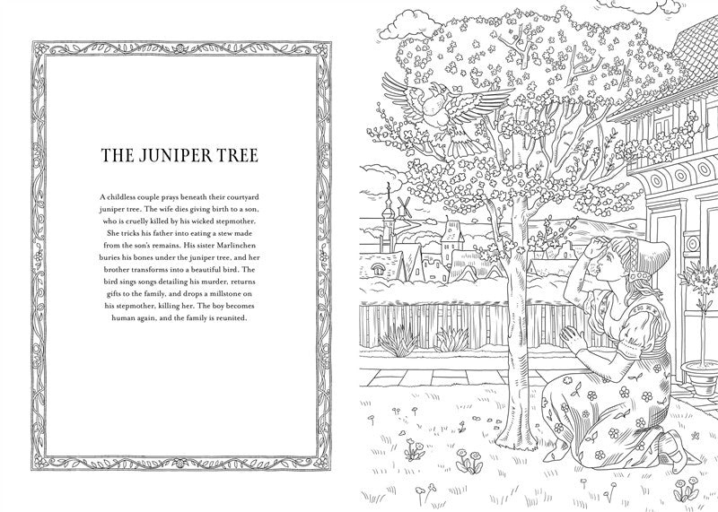 Grimm's Fairy Tales: Classics Coloring
