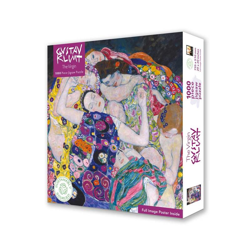 Adult Sustainable Jigsaw Puzzle Gustav Klimt: The Virgin