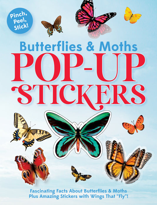 Pop-Up Stickers: Butterflies &amp; Moths