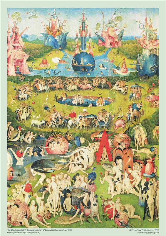 Adult Jigsaw Puzzle Hieronymus Bosch: Garden of Earthly Delights