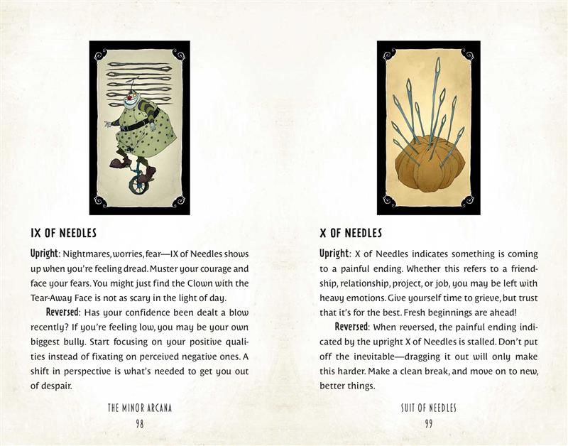 The Nightmare Before Christmas Tarot Deck and Guidebook Gift Set
