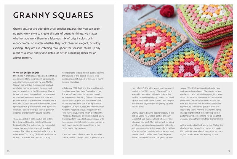 Not Your Granny's Granny Squares for Babies and Kids