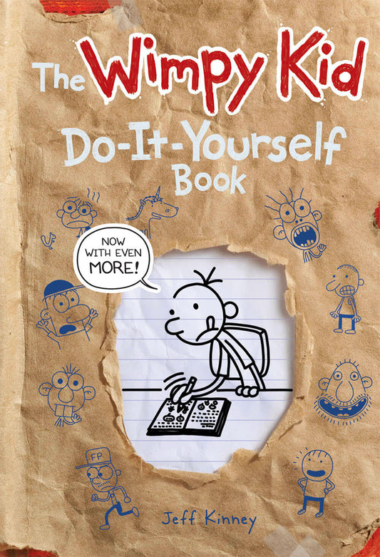 Livre à faire soi-même de Wimpy Kid