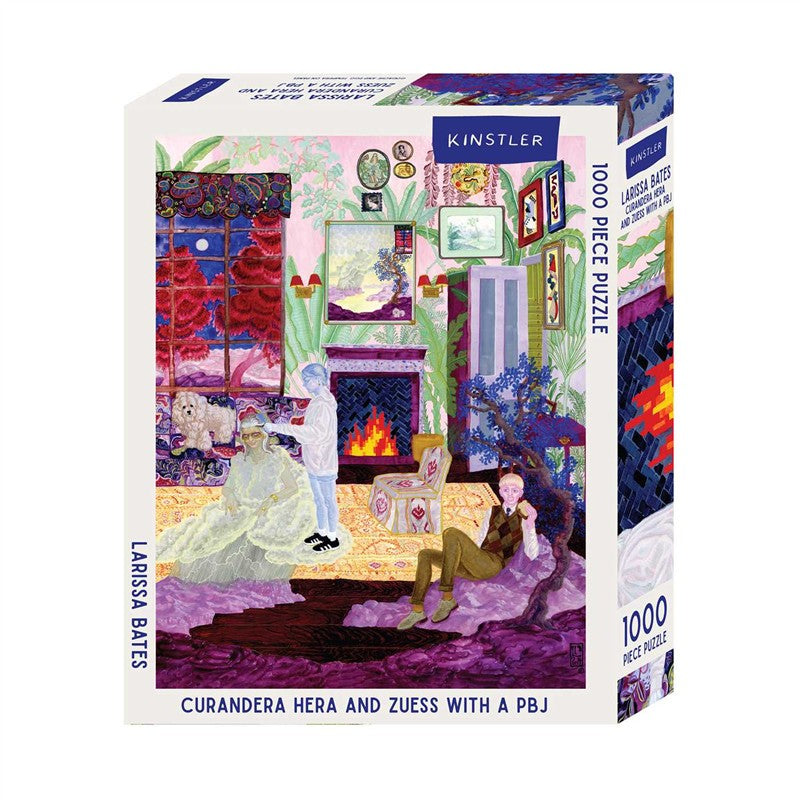 Curandera Hera and Zuess with a PBJ