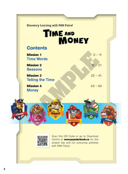 Paw Patrol: Time and Money