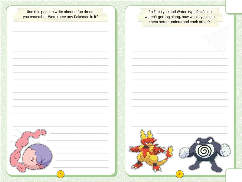Pokémon: My Super Awesome Pokémon Journey Notebook