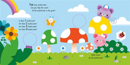 Counting with Animals: A Peekaboo Puppet Book (Includes Board Book and Glove with 5 Finger Puppets!)