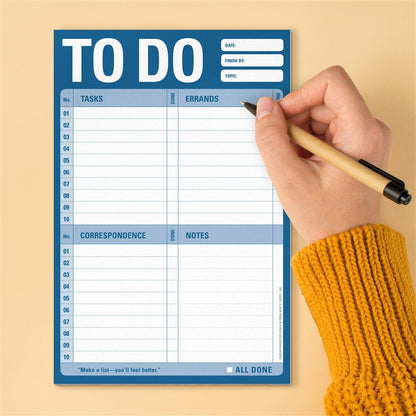 To Do Pad (Blue)