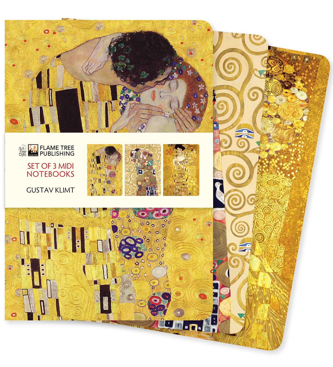 Collection de carnets midi Gustav Klimt