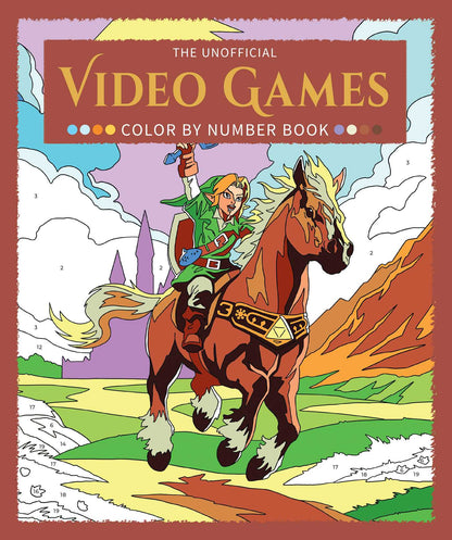The Unofficial Video Games Color by Number Book